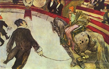  circo Obras - en el circo fernando el jinete 1888 Toulouse Lautrec Henri de
